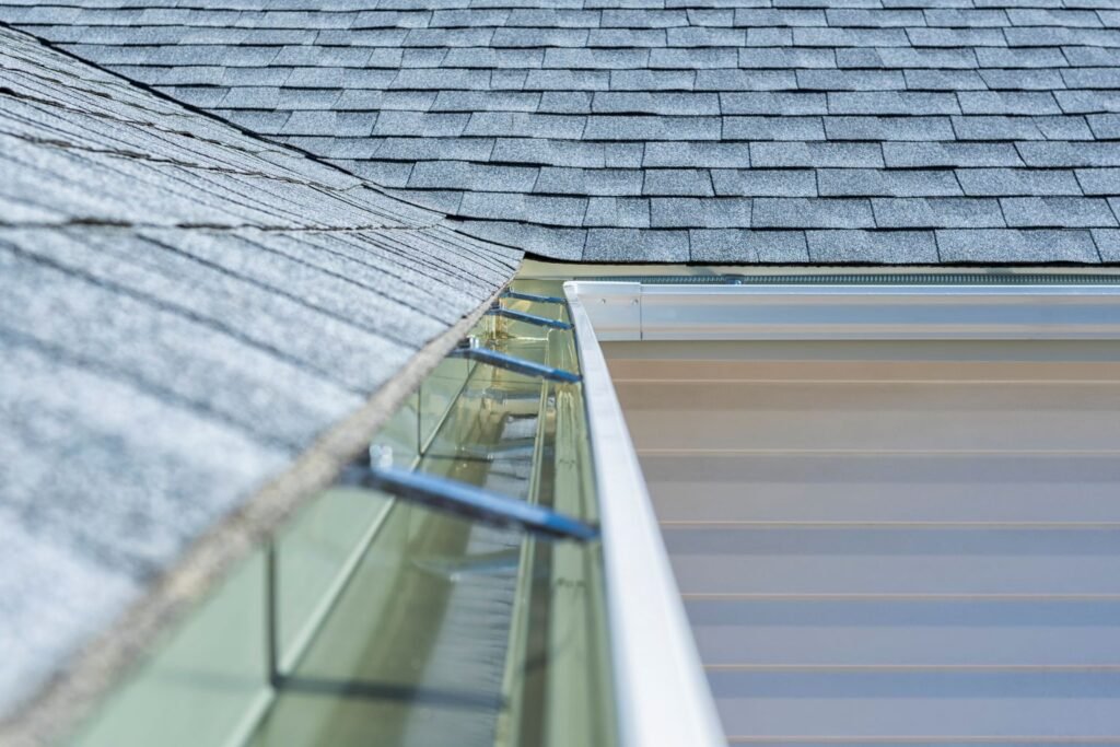 gutter cleaned
